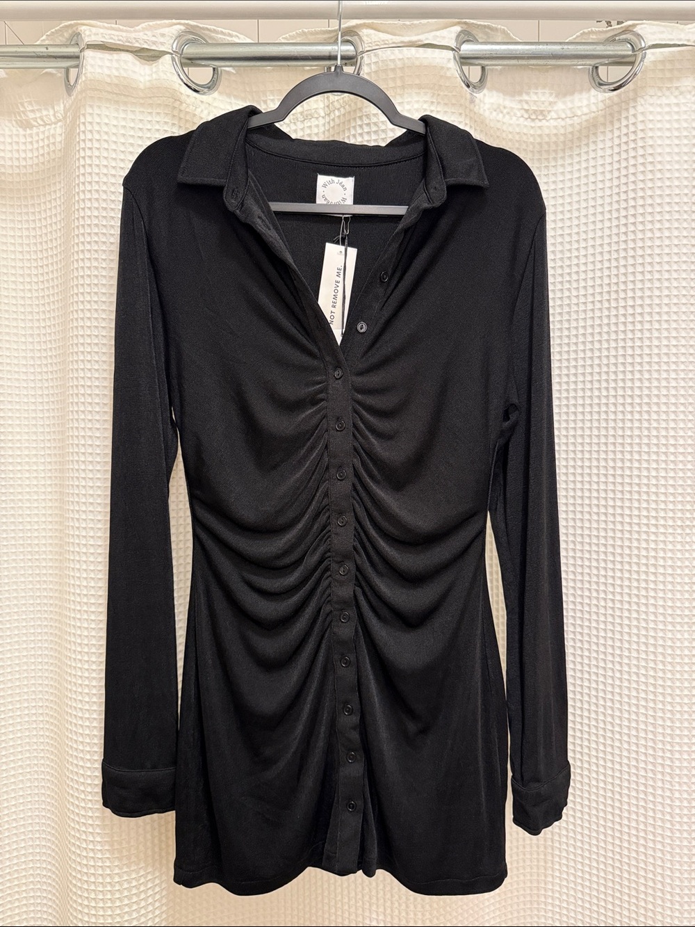 NWT With Jéan Andy Dress in Black - Size Medium